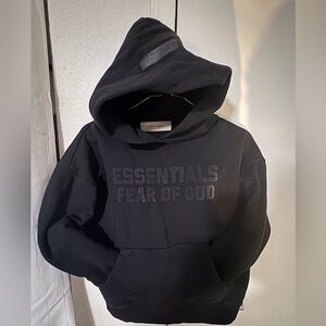 Essentials Fear of God Black Sweatshirt